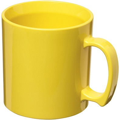 Standard 300 ml Kunststoffbecher, gelb