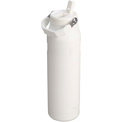 Stanley IceFlow™ 2.0 1060 ml Flasche mit Flip-Trinkhalm, weiß gefrosted