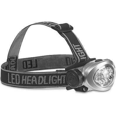STANY. Stirnlampe, Satinsilber