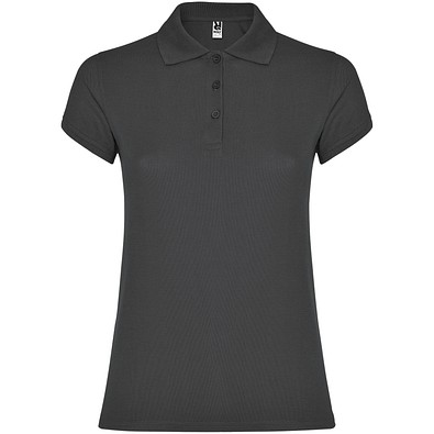 Star Poloshirt für Damen, Dark Lead, XL