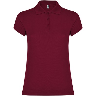 Star Poloshirt für Damen, Garnet, XL