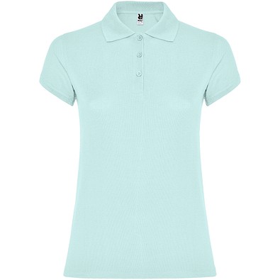 Star Poloshirt für Damen, mintgrün, XL