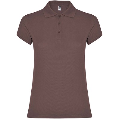 Star Poloshirt für Damen, Pale Red, XL