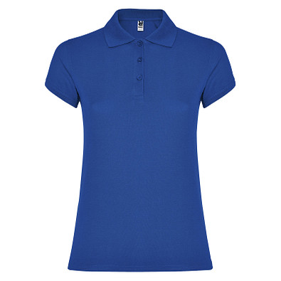 Star Poloshirt für Damen, Royal, S