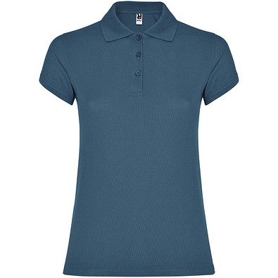 Star Poloshirt für Damen, Storm blue, XL