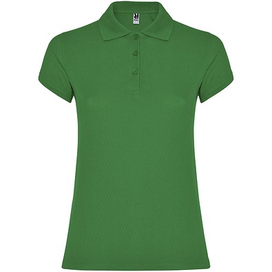 Star Poloshirt für Damen, Tropical Green, 2XL
