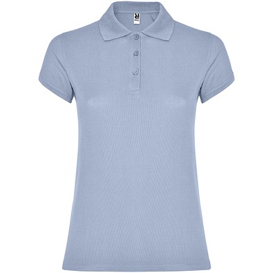 Star Poloshirt für Damen, Zen Blue, XL