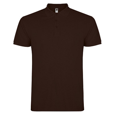 Star Poloshirt für Herren, Chocolat, M