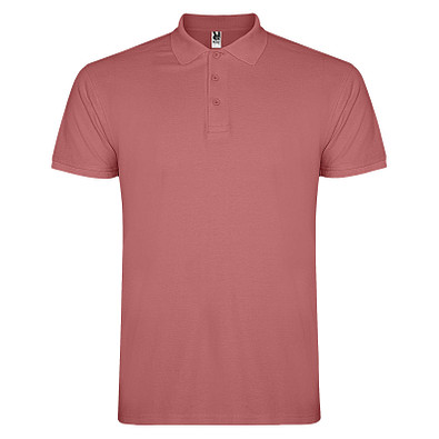 Star Poloshirt für Herren, Chrysanthemum Red, XL
