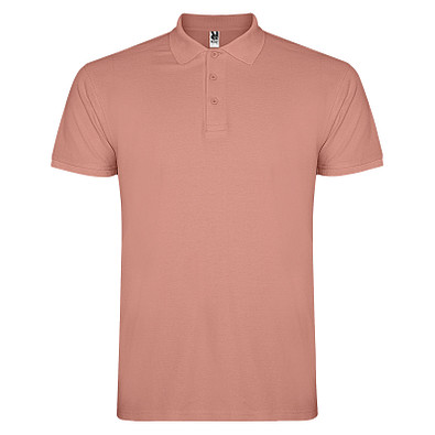 Star Poloshirt für Herren, Clay Orange, 2XL