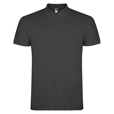 Star Poloshirt für Herren, Dark Lead, 2XL