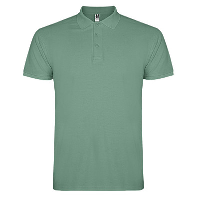 Star Poloshirt für Herren, Dark Mint, M