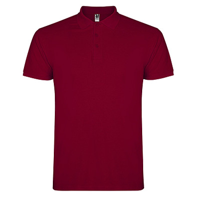 Star Poloshirt für Herren, Garnet, L