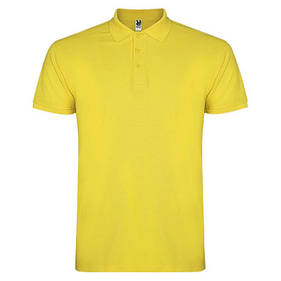 Star Poloshirt für Herren, gelb, S