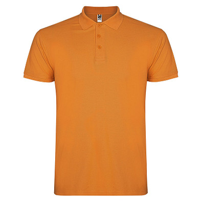 Star Poloshirt für Herren, orange, 2XL