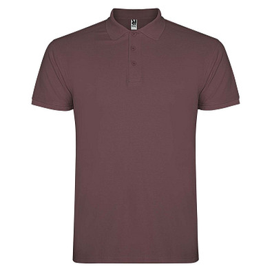 Star Poloshirt für Herren, Pale Red, 2XL