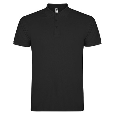 Star Poloshirt für Herren, schwarz, XL