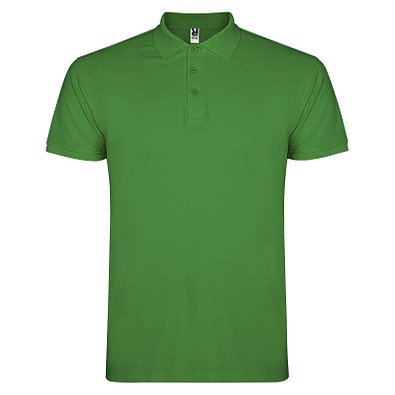 Star Poloshirt für Herren, Tropical Green, S