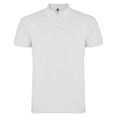Star Poloshirt für Herren, weiss, S