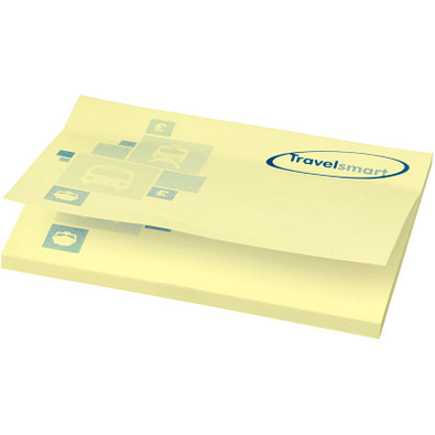 Sticky-Mate® Haftnotizen 100 x 75, 50 Blatt, hellgelb