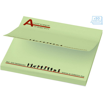 Sticky-Mate® Haftnotizen 75 x 75, 100 Blatt, mintgrün