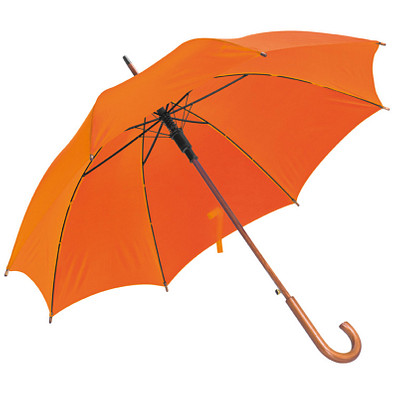 Stockschirm mit automatischer Öffnung, orange