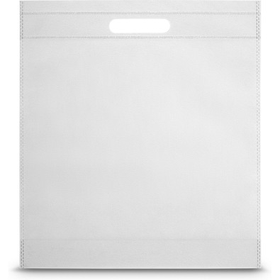 STRATFORD. Tragetasche aus Non-Woven (80 g/m²), Weiß