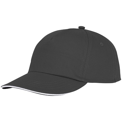 Styx Kappe mit 5 Segmenten und Sandwichschirm, Storm Grey