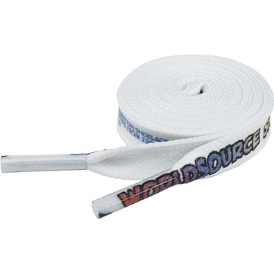 Sublimation Schnürsenkel, weiss