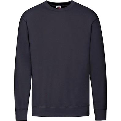 Sweatshirt Lightweight Set-In S Unisex, S, DUNKEL MARINEBLAU