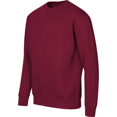 Sweatshirt unisex Crew, 2XL, garnet