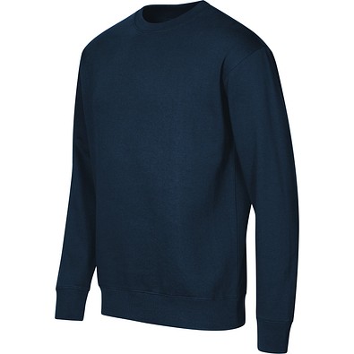 Sweatshirt unisex Crew, S, marineblau