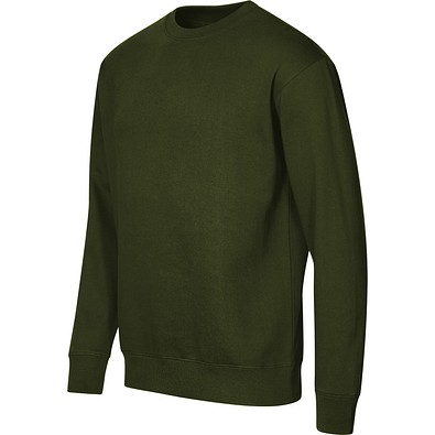 Sweatshirt unisex Crew, S, military