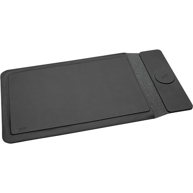 Swiss Peak magnet. 15,6 Zoll Laptop-Sleeve mit 15W Ladefunktion, schwarz