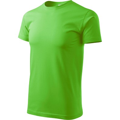 T-Shirt Herren Basic, 2XL, apfelgrün