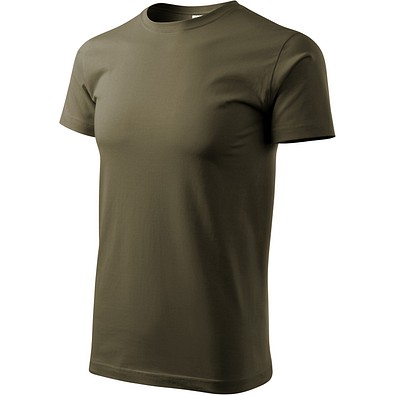T-Shirt Herren Basic, 2XL, army