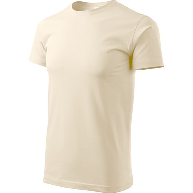 T-Shirt Herren Basic, 4XL, mandel