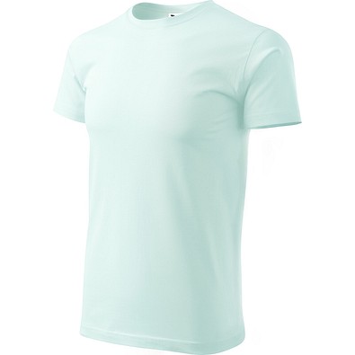 T-Shirt Herren Basic, S, frost