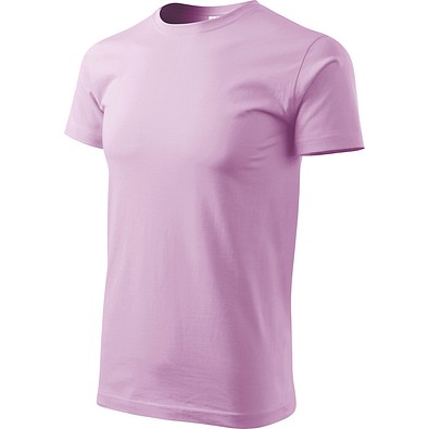 T-Shirt Herren Basic, S, orchid