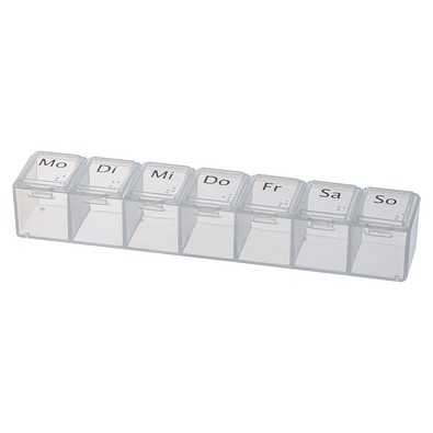 Tablettendose , transparent