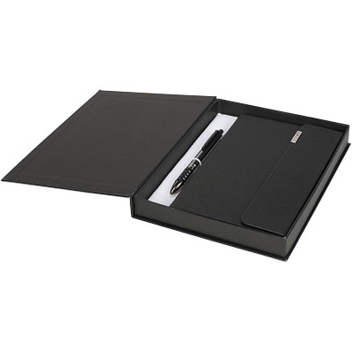Tactical Notizbuch Geschenkset, schwarze Mine, schwarz