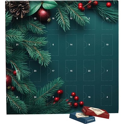 Täfelchen Adventskalender, Sarotti Täfelchen, Edle Tannenzweige