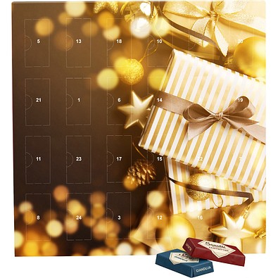 Täfelchen Adventskalender, Sarotti Täfelchen, Gold-Paket