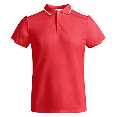Tamil Sport Poloshirt für Herren, rot, 3XL