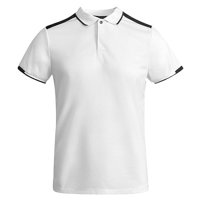 Tamil Sport Poloshirt für Herren, weiss, 3XL