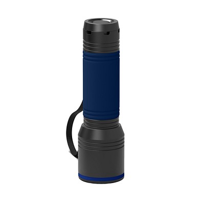 Taschenlampe REEVES-myFLASH 700, schwarz/dunkelblau