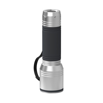 Taschenlampe REEVES-myFLASH 700, silber/anthrazit