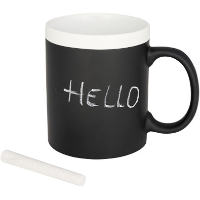 Tasse zum Beschreiben mit Kreide, 330 ml, weiss