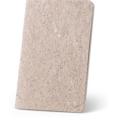 TEAPAD SOFT. Notizbuch A6 mit flexiblem Cover aus Teeblattverwertung (65%), Natur