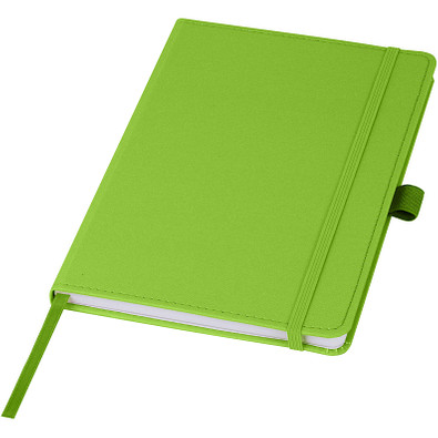 Thalaasa Hardcover Notizbuch aus Ozean Kunststoff, grün